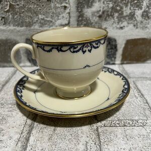 Lenox Liberty Footed Cup And Saucer Set
